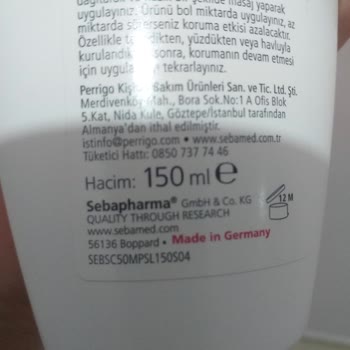 Sebamed Güneş Kremi Beyazlık Bırakıyor