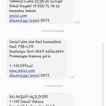 Sena Haberleşme Bilişim Sürekli SMS Almam
