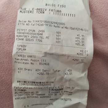 Hereke A101 Mağazası Bahçelievler Fiyat Farklılıkları