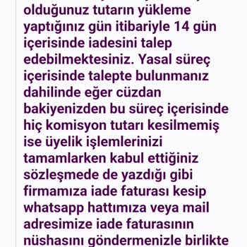 Baykuş Kurye Uygulaması Para İade Etmiyor