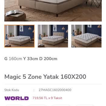 Mondihome Hatalı Ürün Yatakta Çökme