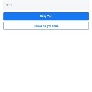 Facebook Hesabıma Giriş Yapamıyorum
