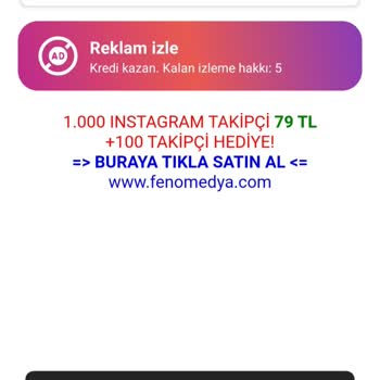 Google Play Hizmet Bedelinin Karşılanmaması