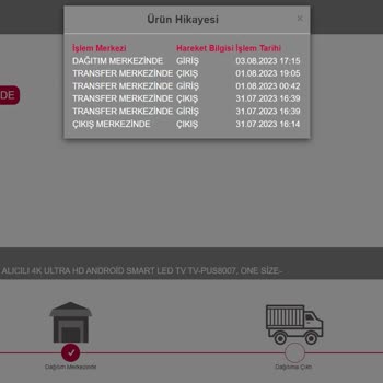 Horoz Lojistik Teslim Edilmeyen Kargo