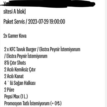 KFC Getirmediği Siparişin De Ücretini Tahsil Ediyor