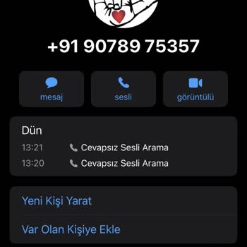 WhatsApp Bilinmeyen Arama