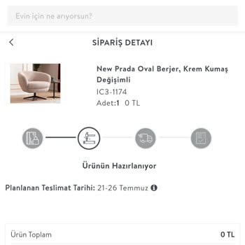 Vivense 2 Aydır Teslim Edilmeyen Ürün