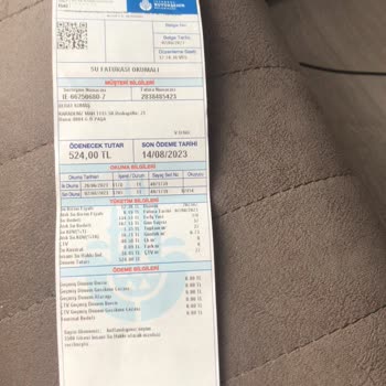 İBB - İstanbul Büyükşehir Belediyesi Yüksek Gelen Su Faturası