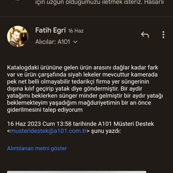 A101 Tek Kişilik Yatak