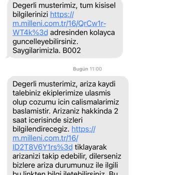 Millenicom Sabit Hat Bağlanmadı