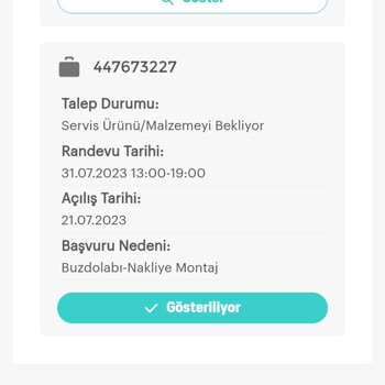 Arçelik Buzdolabı Gelmedi 15 Gün Oldu