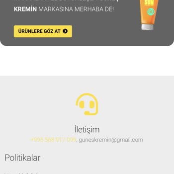 Www.guneskremin.com Satin Alınan Ürünleri Göndermiyor!