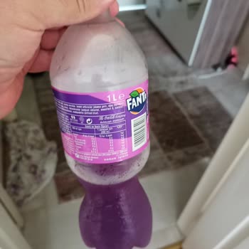 Fanta Yeni Model Eflatun Renkli Fantadan Lütfen Denemeyin