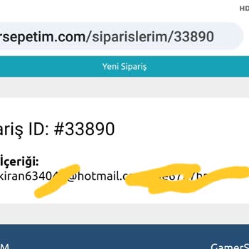 Gamersepetim Hesap Satın Aldım, Giremiyorum