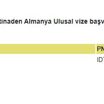 iData Erasmus Almanya Ulusal Vize Başvurusu Uzun Süredir Atama Bekliyor