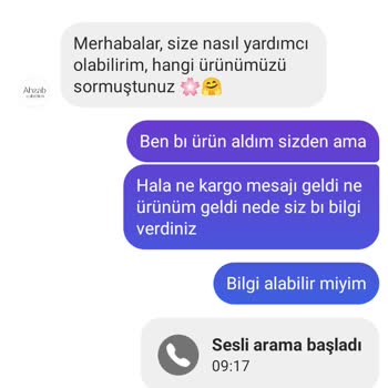 Ahzab Butik Cevap Vermiyorlar Mesajlarıma Ulaşamıyorum Siparişim Nerede Bilmiyorum