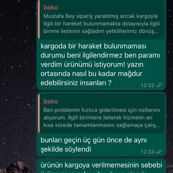 Beko Zam Yapıp Ürünü Teslim Etmiyor