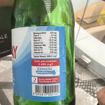 Kızılay Maden Suyu Sodalarda Deterjanımsı Tat