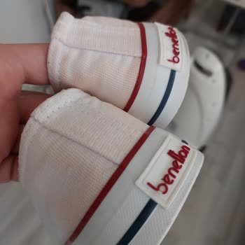 Benetton Ayakkabı Yıkamada Renk Verip Bozuldu