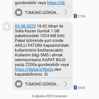 BiP Ödülü Aldın Uyarısı