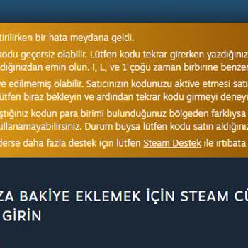 Tosla Steam Cüzdan Kullanılmıyor Yardım