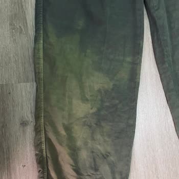 Zara Pantolon İlk Yıkamada Renk Değiştirdi