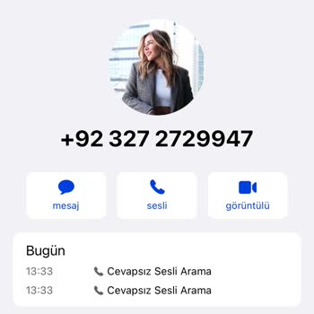 WhatsApp Sesli Arama
