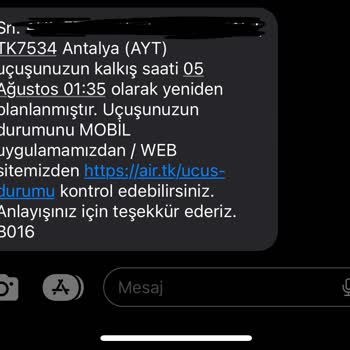 Anadolu Jet 5 Saat Rötarlı İstanbul-Antalya Uçuşu