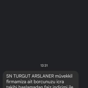 Gmz Hukuk Bürosu İcra Mesajı