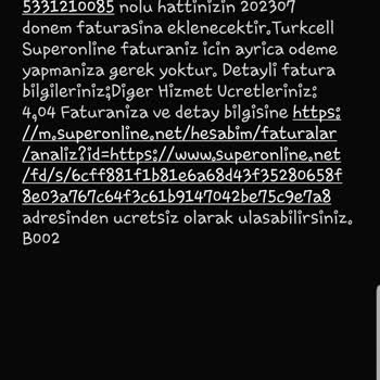 Turkcell Superonline Abonelik İptalinden 2 Yıl Sonra Faturalandırma!
