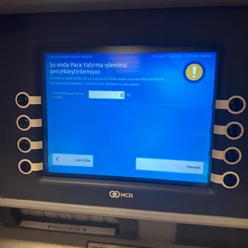Yapı Kredi ATM Para Sıkışması- 9 Gündür Sıkışan Paramı Vermiyor