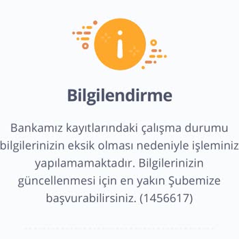 İş Bankası Çalışma Bilgileri Güncelle Sorunu