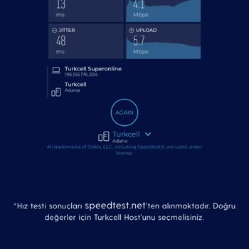 Superonline 100 Mbps İnternetten 10 Mbps Hiz Almak