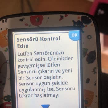 Freestyle Libre Sensör Şeker Ölçüm Cihazının Doğru Şekilde Çalışmaması