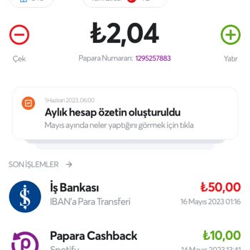 Papara Bakiyeme Para Yatmadı