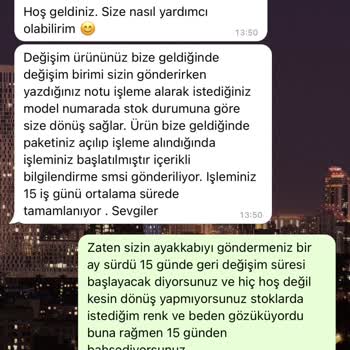 Selinshoes İade Ve Değişim Yapmıyor Geri Donmuyor
