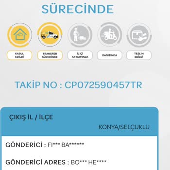 PTT Kargo Gönderilen Kargonun Gecikmesi