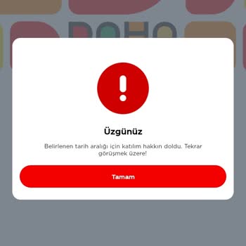 dahadaha.com Kapak Yükleyemiyorum. Katılım Hakkın Doldu Yazıyor.
