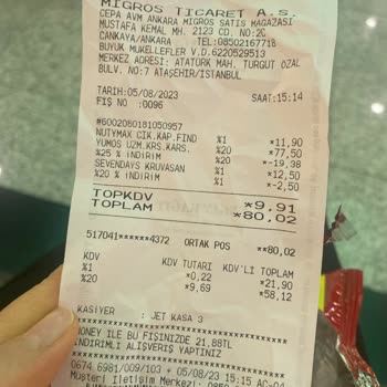 Migros Bayat Ve Tadı Kötü
