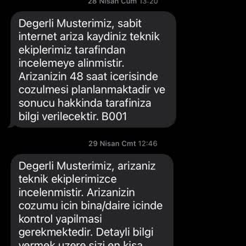 Sürekli Türk Telekom'un Sorumsuzluğu İle Uğraşıyorum