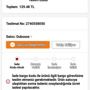 Aras Kargo Ürün Eve Hiç Gelmedi Teslim Edildi Bilgisi Verildi