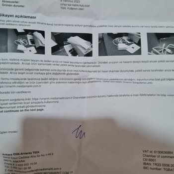 Media Markt'dan Aldığım Realme 9 Telefonunda Sorun Yaşıyorum