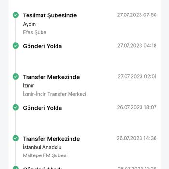 Trendyol Express Aydın Efes Şubesi