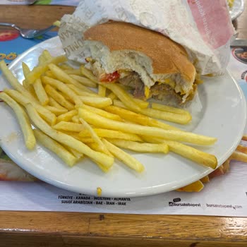 Bursa Kebap Evi Soğuk Burger Pişmemiş Eti