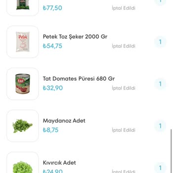 A101 Sipariş Deneyimi