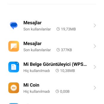 Xiaomi Redmi Not 12 Uygulama Kullanamama