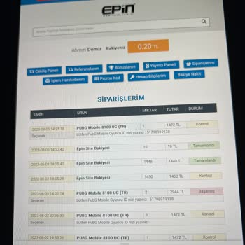 epin.com.tr Satın Aldığım Ürün Teslim Edilmiyor.