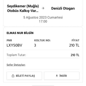 Obilet O Biletten Aldığım Otobüs Firmasının Varış Saati Yanlış Gösteriyor.