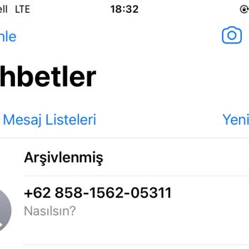 WhatsApp Tanımadığım Numaradan Mesaj
