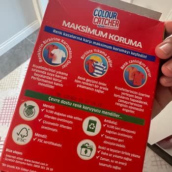 Colour Catcher Renk Koruyucu Mendil İşe Yaramıyor